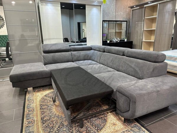 Artic Corner Grey Sofa Bed Storage - Image 5