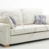 KYLIE 3+2 SEATER CREAM SOFA FABRIC - Image 2