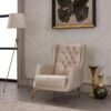 CREAM CHESTERFIELD SOFA VEGAS - Image 5
