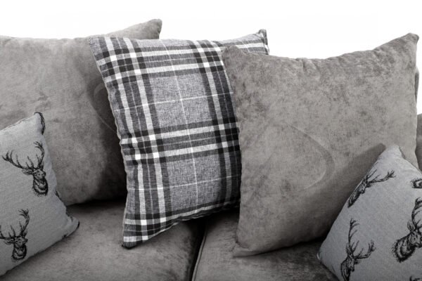 GREY SCATTER CORNER SOFA - Image 4