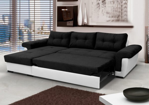 Amber Corner Sofa Beds With Storage
