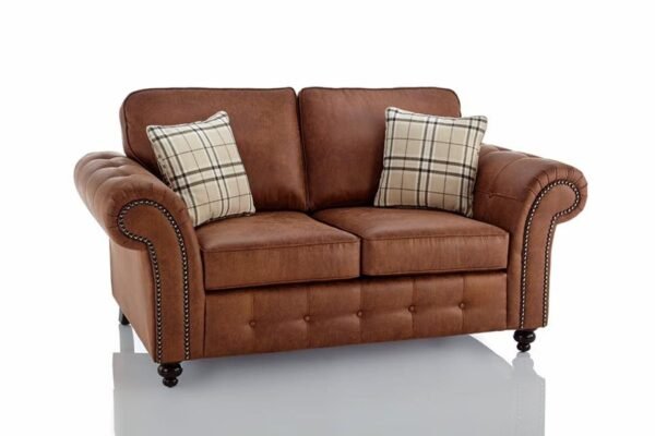 OAKLAND 3+2 NEVADA FABRIC SOFA TAN COLOUR - Image 2