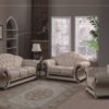 Medusa Italian Leather Sofa Suite