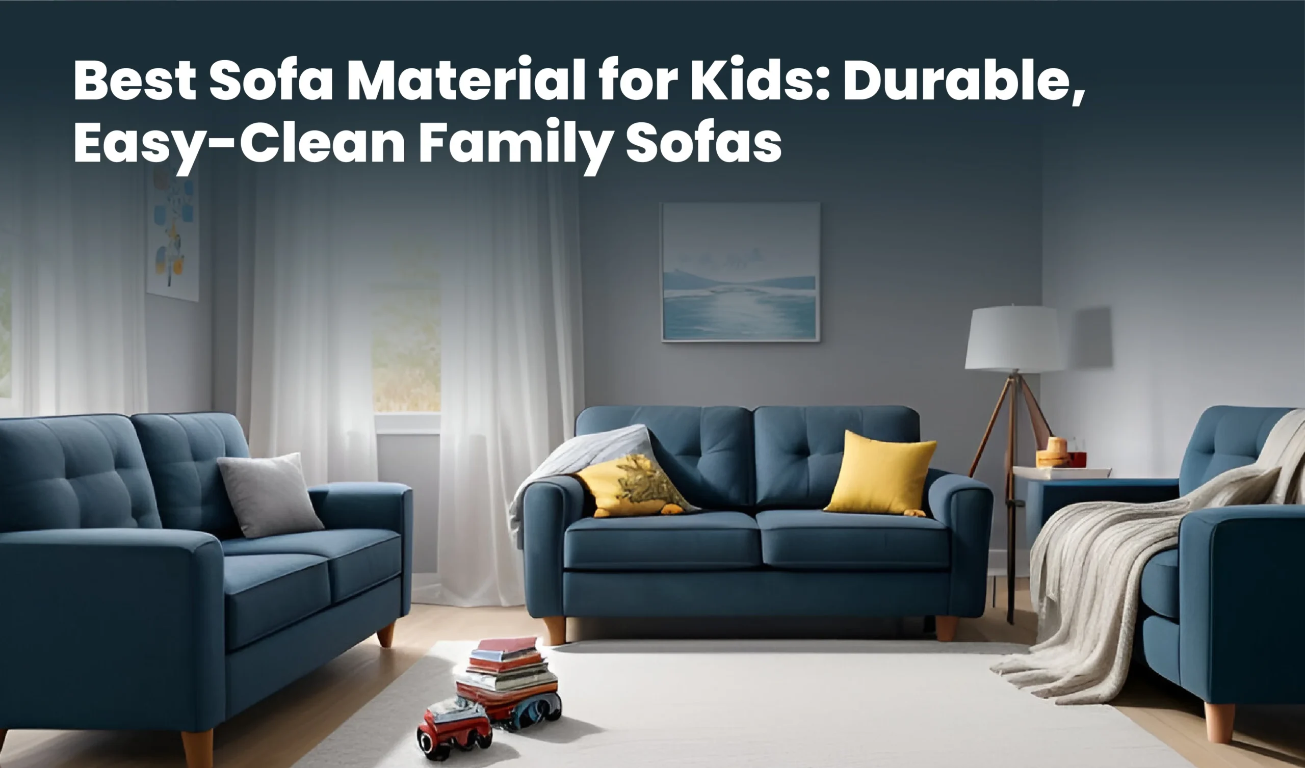 Best Sofa Material for Kids