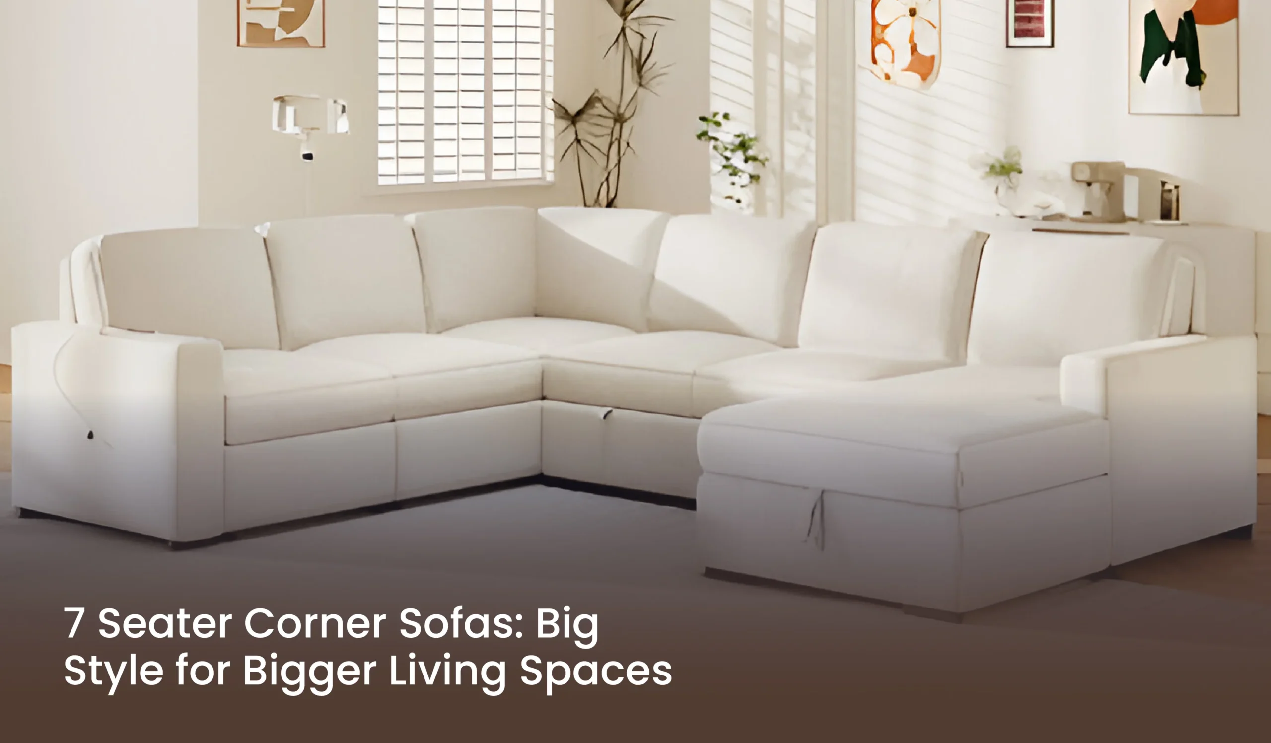 7 Seater Corner Sofas