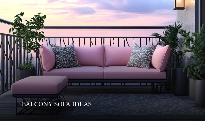 Balcony Sofa Ideas by Sofa On Your Choice