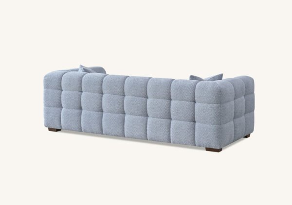 Aluxo Tribeca Pearl Boucle Fabric Sofa Set - Image 8