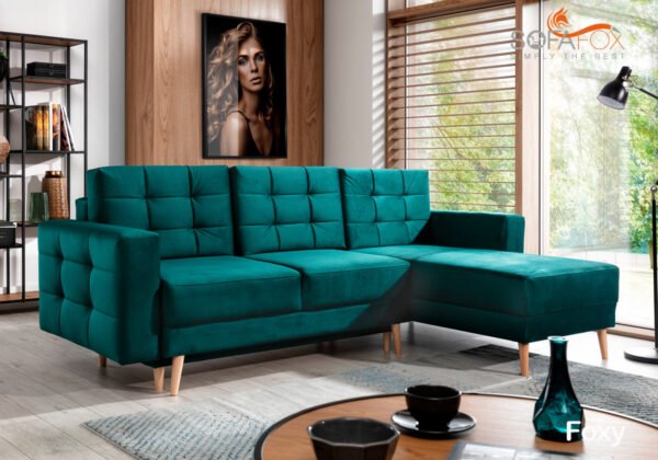 Foxy Corner Sofa Bed - Image 2