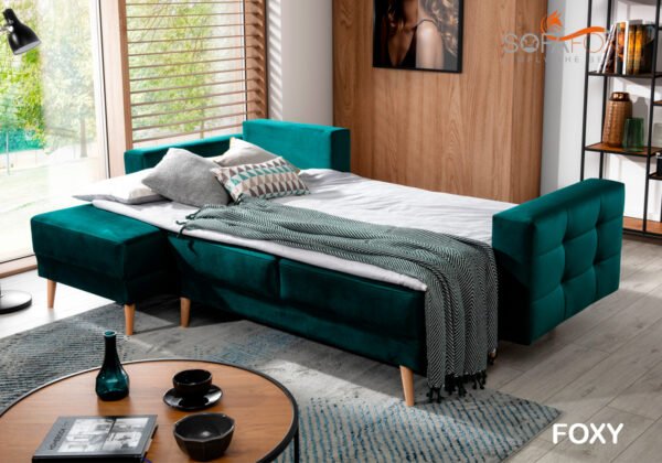 Foxy Corner Sofa Bed - Image 3